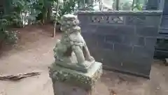 深芝神社の狛犬