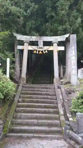 森子大物忌神社の鳥居