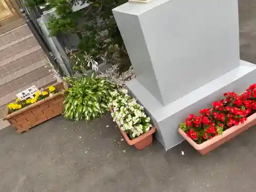 釧路八幡宮の庭園