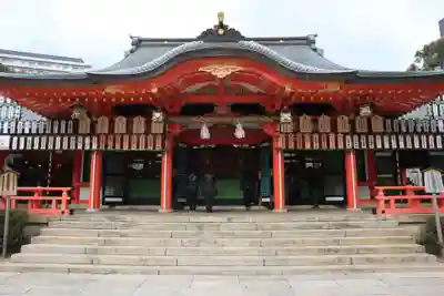 生田神社の本殿・本堂