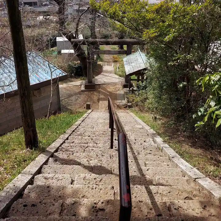 熊野神社の鳥居