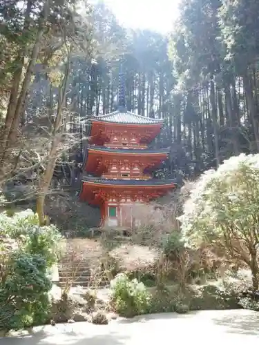 岩船寺の塔