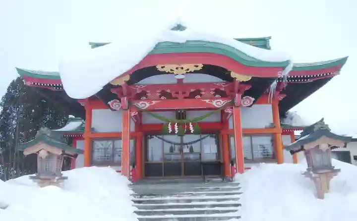 栗山天満宮の本殿・本堂