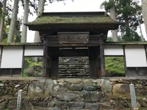 正法寺の山門・神門