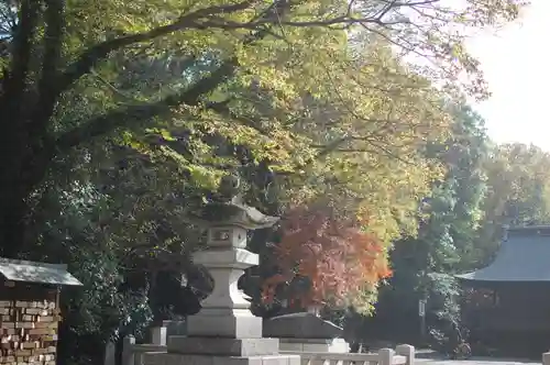 谷保天満宮の庭園