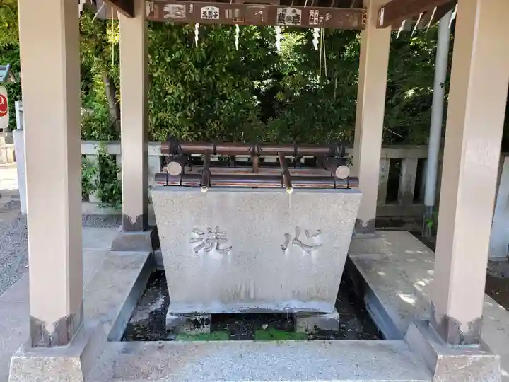 赤羽八幡神社の手水舎