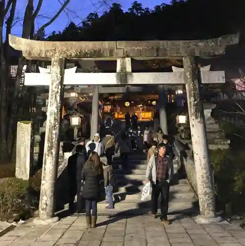 古峯神社の鳥居