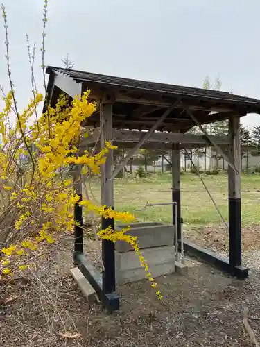 上更別神社の手水