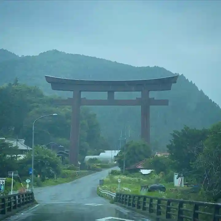 古峯神社の鳥居