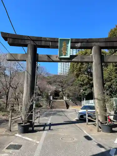 芝東照宮の鳥居
