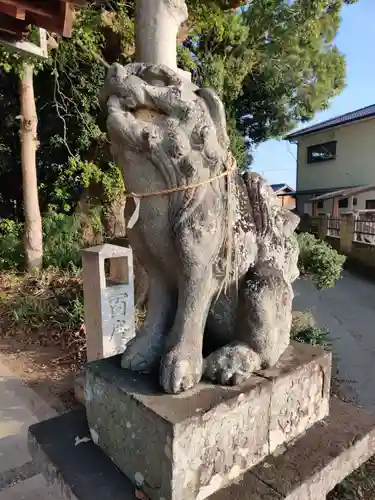 雲気八幡宮の狛犬