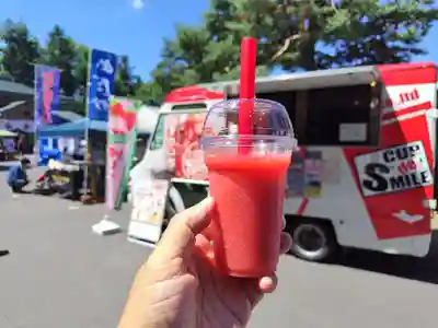 旭川神社の食事