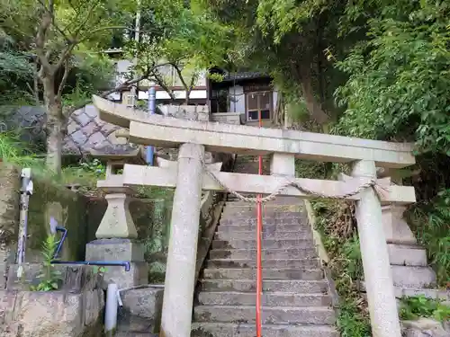 夢野八幡神社の鳥居