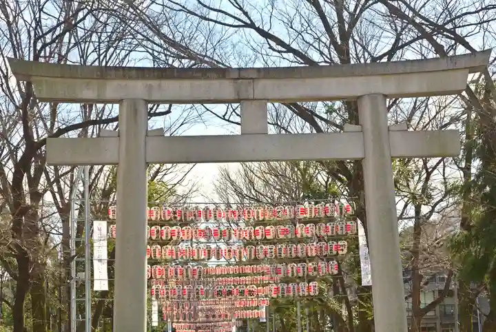 大國魂神社の鳥居
