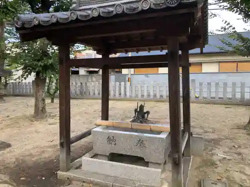 志貴縣主神社の手水