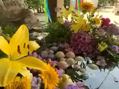 滑川神社 - 仕事と子どもの守り神の手水