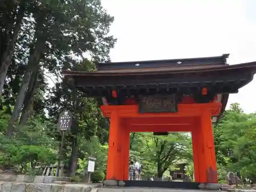 恵林寺の山門・神門