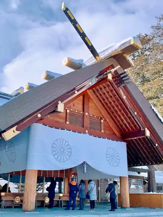 北海道神宮の本殿・本堂