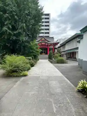 成子天神社の本殿・本堂