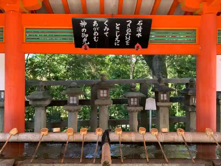 石清水八幡宮の手水舎