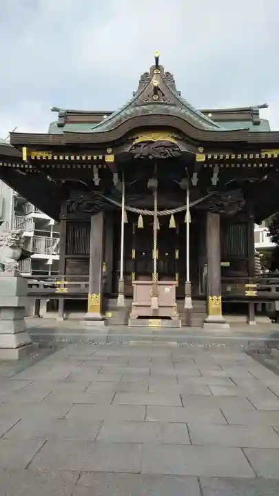 円行八幡宮の本殿・本堂