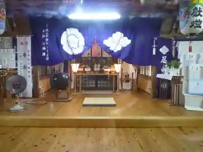 忍山神社の本殿・本堂