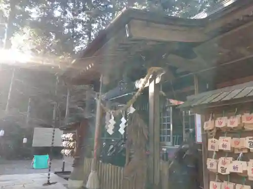 日光大室高龗神社の本殿・本堂