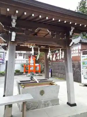 武蔵第六天神社の手水舎