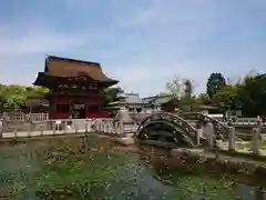 伊賀八幡宮の庭園