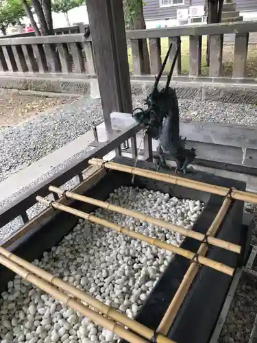 江南神社の手水