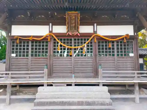 諏訪神社（今川町）の本殿・本堂