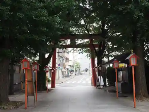 赤城神社の鳥居