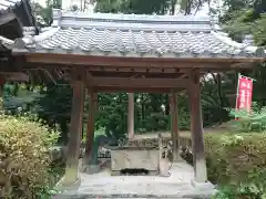 最明寺の手水