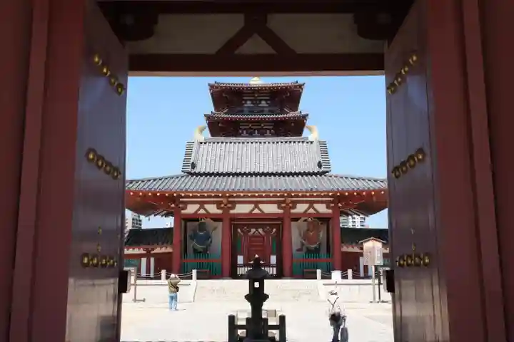 四天王寺の山門・神門