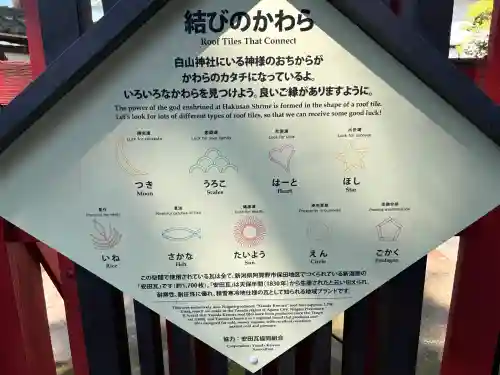 白山神社の{uncategorized: "未分類", other: "その他", undefined: "問題あり", building: "その他建物", grave: "お墓", sacred_gate: "鳥居", guardian: "狛犬", statue: "像", buddha: "仏像", history: "歴史", nature: "自然", garden: "庭園", animal: "動物", pagoda: "塔", temizu: "手水舎", mountain_gate: "山門・神門", sanctuary: "本殿・本堂", subordinate: "末社・摂社", art: "芸術", scenery: "景色", jizo: "地蔵", ema: "絵馬", goshuin: "御朱印", omikuji: "おみくじ", items: "授与品その他", amulet: "お守り", goshuincho: "御朱印帳", eats: "食事", festival: "お祭り", votive_dance: "神楽", shichigosan: "七五三参", wedding: "結婚式", experience: "体験その他", initially: "初詣", around: "周辺", anti_infection: "感染症対策"}