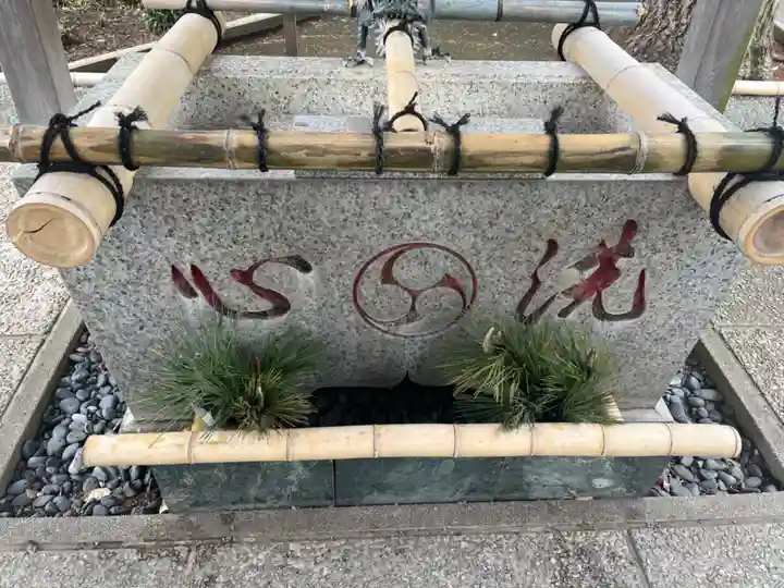 深見神社の手水舎