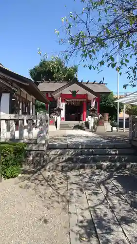 元郷氷川神社の本殿・本堂