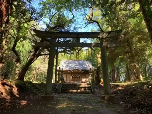 三之宮神社の鳥居