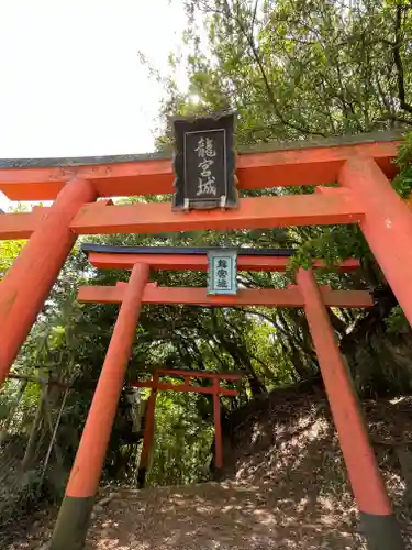 下畑大歳神社の鳥居