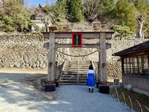 夫婦木神社の鳥居