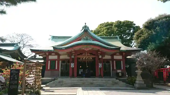 品川神社の本殿・本堂