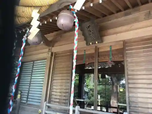 中氷川神社の本殿