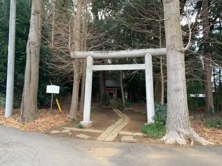 北向きの道祖神(千葉県)