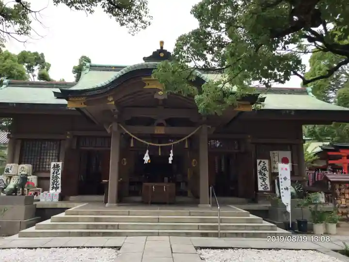 高津宮の本殿・本堂