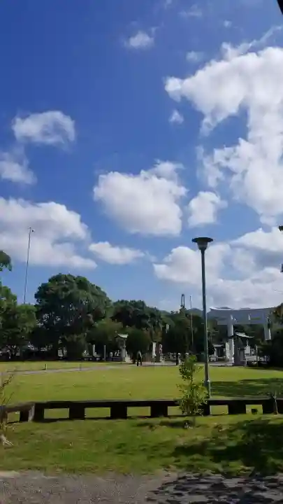 長崎縣護國神社の景色