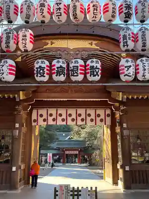 大國魂神社の山門・神門