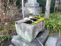 舎那院の手水