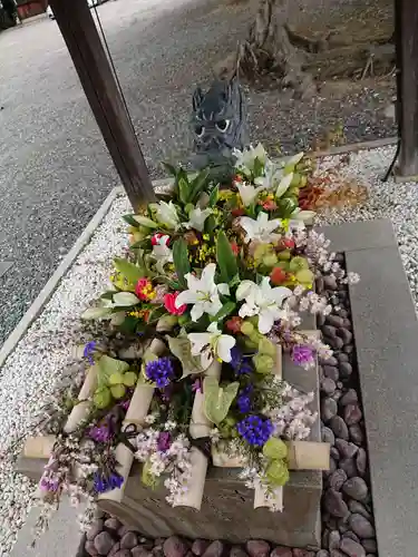 大歳神社の手水