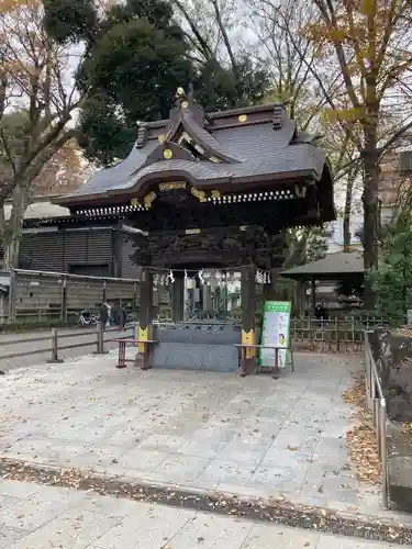 大國魂神社の手水舎