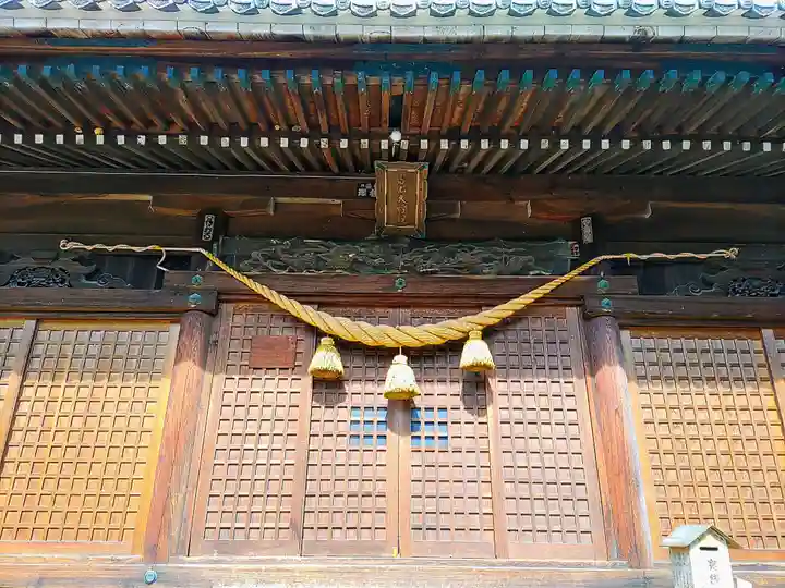 城ヶ入白山神社の本殿・本堂